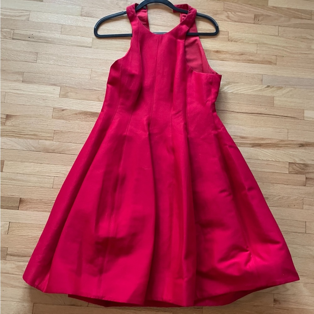 Halston Heritage Red Dress